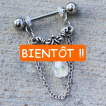 Piercing tton style ancien  pendentifs et chaines