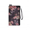 Pochette + Porte-monnaie  crane et fleurs de cerisier - Liquor Brand