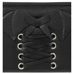 Portefeuille gothique glamour noir à ailes de chauve-souris - Banned