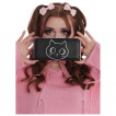 Portefeuille gothique kawaii à chat étonné HARU - Banned