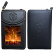 Portefeuille / housse smartphone effets 3D à Dragon au Solstice - Anne Stokes