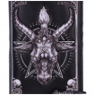 Portefeuille long  dmon Baphomet en similicuir (18,5cm)