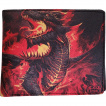 Portefeuilles protection RFID à Dragon débordant de lave