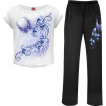 Pyjama femme 4 pièces fée et jacinthe