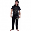 Pyjama homme DARK DEATH avec La Mort aux yeux rouges (coton bio)