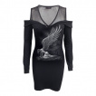 Robe femme gothique  ange agenouill