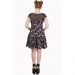 Robe goth-rock Banned noire à motifs cartes de tarot