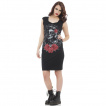 Robe goth-rock Jawbreaker noire 