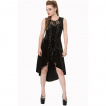 Robe longue gothique noire Banned GOTH KEEPER