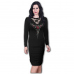 Robe longue gothique noire 