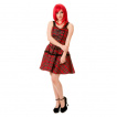Robe punk-rock Tartan à lacets - Banned