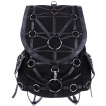 Sac à dos gothique à anneaux et lanières - Restyle