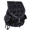 Sac à dos gothique à anneaux et lanières - Restyle
