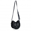 Sac bandoulire chat noir  ailes de chauve-souris - BANNED