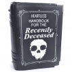 Sac bandoulière en forme de grimoire à tête de mort DECEASED BOOK - Heartless