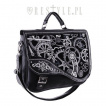 Sac bandoulire steampunk BLACK MECHANISM - Restyle