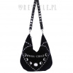 Sac bandoulire velours gothique rivet MOON CHILD - Restyle