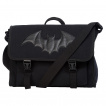 Sac cartable noir  motif chauve-souris