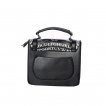 Sac cartable noir  motif ouija