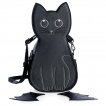 Sac à dos en forme de chat noir à ailes de vampire - BANNED