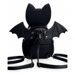 Sac  dos en forme de chat noir  ailes de vampire - BANNED