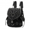 Sac à dos gothique à anneaux et lanières - Restyle