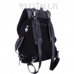Sac à dos gothique à anneaux et lanières - Restyle
