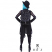 Sac à dos gothique à anneaux et lanières - Restyle