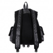 Sac à dos gothique à lune noire renversée et lanières - Restyle