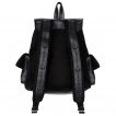 Sac à dos gothique runes lunaires noires - Restyle