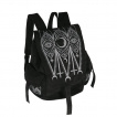 Sac à dos gothique suédine à symboles mystiques - Restyle