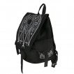 Sac à dos gothique suédine à symboles mystiques - Restyle