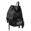 Sac à dos gothique suédine à symboles mystiques - Restyle
