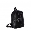 Sac  dos similicuir  chat et papillon modle 