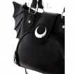 Sac  main ailes de chauve-souris et lune renverse - Restyle