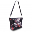 Sac à main bandoulière + Porte-monnaie à crane et calavera