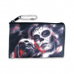 Sac à main bandoulière + Porte-monnaie à crane et calavera