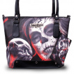 Sac à main bandoulière + Porte-monnaie à crane et calavera
