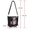 Sac à main bandoulière + Porte-monnaie à gitane