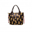 Sac à main Banned gothique noir à motifs poupées vaudous