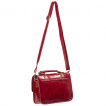 Sac à main Banned rouge et marron style cartable modèle