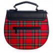 Sac  main coupe ancienne  tartan rouge - Banned