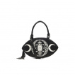 Sac à main en amande à motif lunes