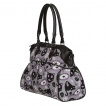 Sac à main gothique Banned à motif chats noirs et miroirs cassés