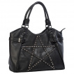 Sac à main gothique à pentacle d'inserts pyramides - Banned