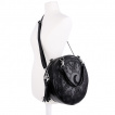 Sac à main gothique rond HENNA BLACK ROUND BAG - Restyle