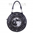 Sac  main gothique rond  Lune et Runes - Restyle