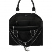 Sac  main gothique sudine DOUBLE ZIPPED MOON - Restyle