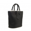 Sac  main imitation peau de crocodile  anse style os