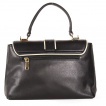 Sac à main noir bordures blanches rétro-vintage - BANNED